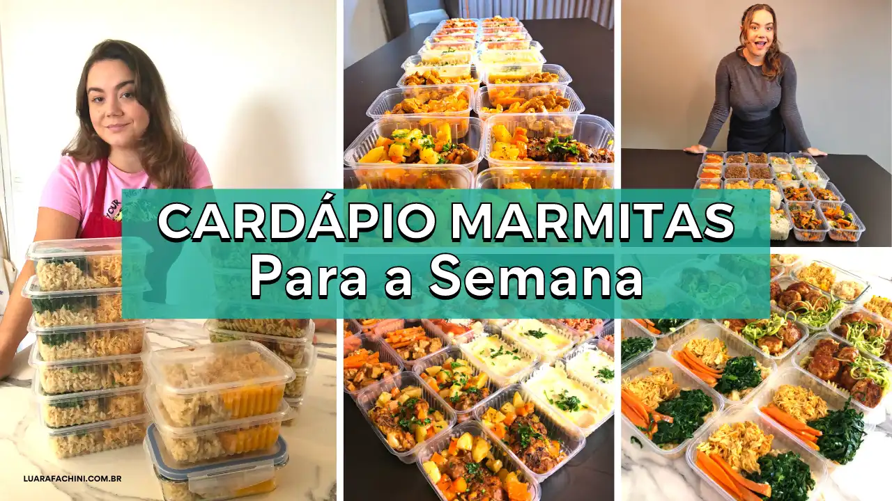 Card Pio De Marmitas Para A Semana Praticidade E Sabor