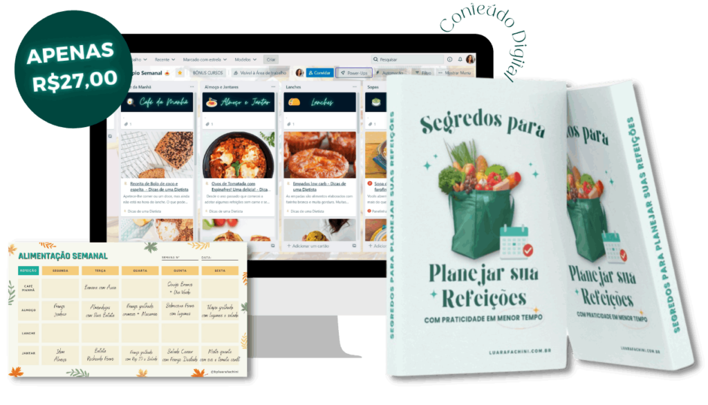 ebook segredos planejamento refeições